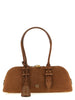 PINKO Brown Cowhide Shoulder Bag