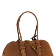 PINKO Brown Cowhide Shoulder Bag