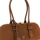 PINKO Brown Cowhide Shoulder Bag