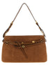 PINKO Brown Cowhide Shoulder Bag