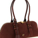 PINKO Bordeaux Cowhide Shoulder Bag