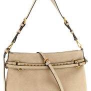 PINKO Beige Cowhide Shoulder Bag