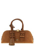 PINKO Brown Cowhide Shoulder Bag