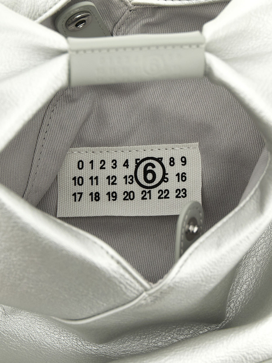 MM6 Maison Margiela Silver Polyethylene Crossbody Bag
