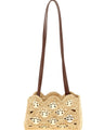 Paco Rabanne Beige Ramie Shoulder Bag