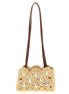 Paco Rabanne Beige Ramie Shoulder Bag