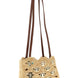 Paco Rabanne Beige Ramie Shoulder Bag