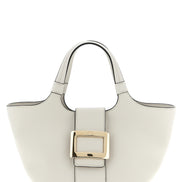 Roger Vivier Gray Calfskin Tote Bag