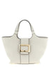 Roger Vivier Gray Calfskin Tote Bag