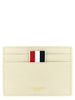 Thom Browne Beige Calfskin Cardholder