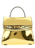 Moschino Gold Polyethylene Handbag