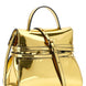 Moschino Gold Polyethylene Handbag