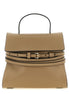 Moschino Beige Napa Leather / Calf Bos Taurus Handbag