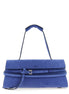 Moschino Blue Calfskin Shoulder Bag