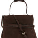 Moschino Brown Calfskin Shoulder Bag