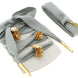 Golden Goose Gray Cotton Broch