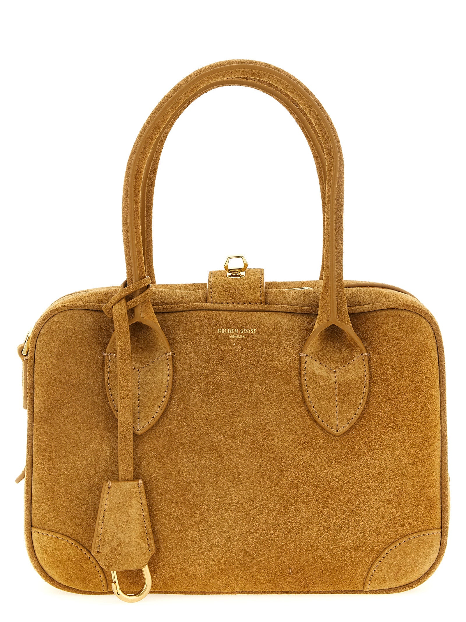 Golden Goose Beige Cowhide Handbag