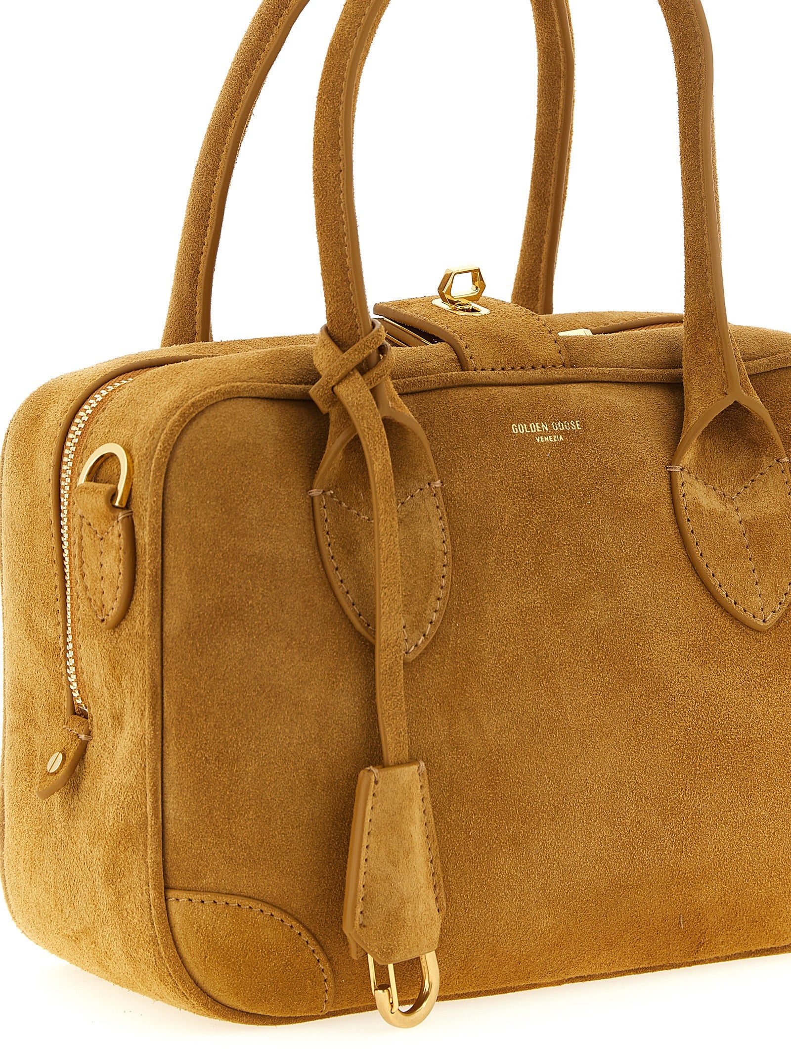 Golden Goose Beige Cowhide Handbag