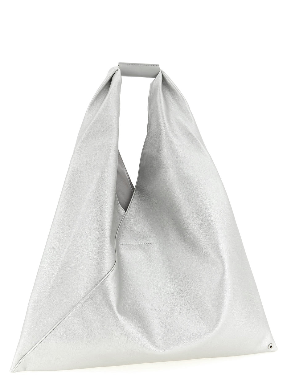 MM6 Maison Margiela Silver Polyethylene Handbag