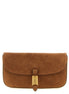 PINKO Brown Cowhide Shoulder Bag