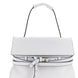 Moschino White Napa Leather / Calf Bos Taurus Shoulder Bag