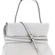 Moschino White Napa Leather / Calf Bos Taurus Shoulder Bag