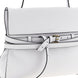 Moschino White Napa Leather / Calf Bos Taurus Shoulder Bag