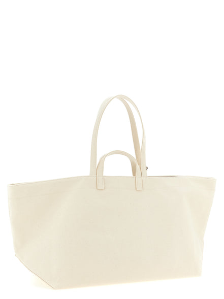 A.P.C. Beige Cotton Tote Bag