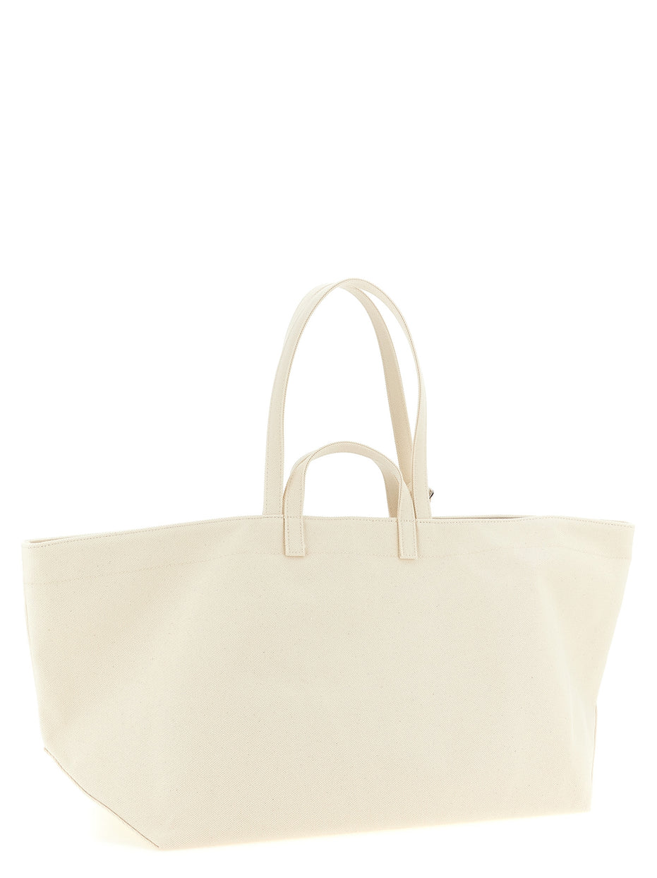 A.P.C. Beige Cotton Tote Bag