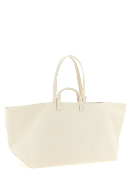 A.P.C. Beige Cotton Tote Bag