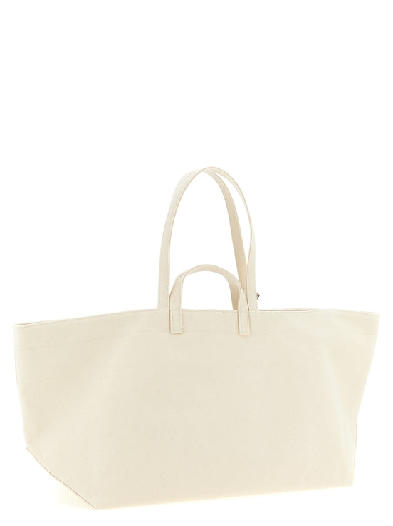 A.P.C. Beige Cotton Tote Bag