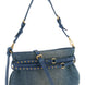 PINKO Blue Cotton Shoulder Bag