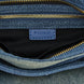 PINKO Blue Cotton Shoulder Bag