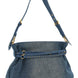 PINKO Blue Cotton Shoulder Bag