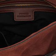 PINKO Bordeaux Cowhide Shoulder Bag