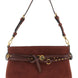 PINKO Bordeaux Lamb Leather Shoulder Bag