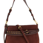 PINKO Bordeaux Lamb Leather Shoulder Bag