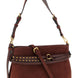 PINKO Bordeaux Lamb Leather Shoulder Bag