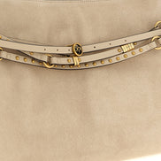 PINKO Beige Cowhide Shoulder Bag