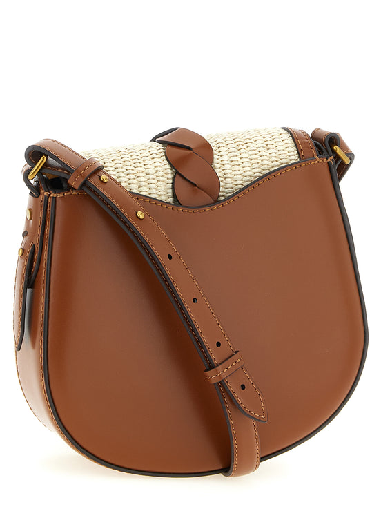 Isabel Marant Brown Calfskin Crossbody Bag
