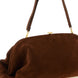 Alberta Ferretti Brown Leather Clutch Bag