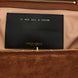 Alberta Ferretti Brown Leather Clutch Bag