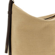A.P.C. Beige Cotton Shoulder Bag