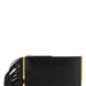 Elisabetta Franchi Black Leather Clutch Bag