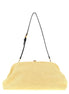 Alberta Ferretti Beige Viscose Clutch Bag