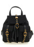 PINKO Black Polyamide Backpack