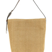 PINKO Beige Cowhide Shoulder Bag