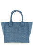 PINKO Blue Polypropylene Tote Bag