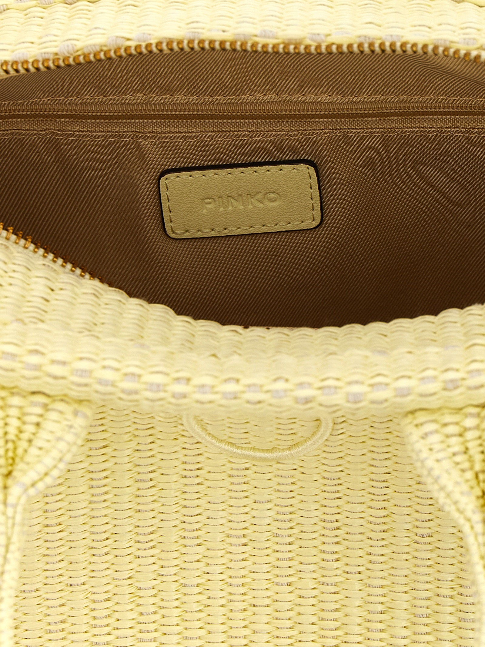 PINKO Bicolor Polypropylene Tote Bag