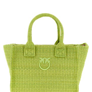 PINKO Bicolor Polypropylene Tote Bag